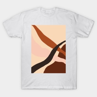 Abstract Earth Tones 3.4 T-Shirt